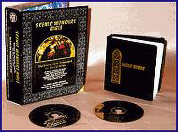 The Scenic Wonders Bible box set with Holy Bible and CD-ROMs